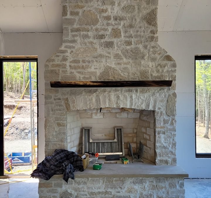 Indoor/Outdoor Fireplace